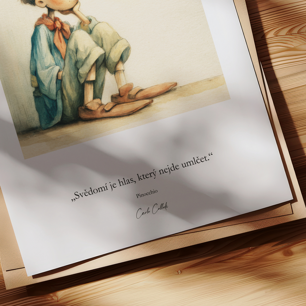 detsky plakat Pinocchio5